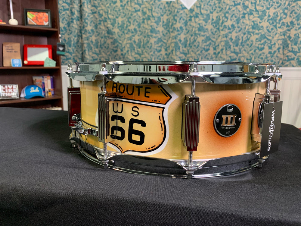 WFL III Oklahoma City, OK Custom Snare Drum (Autographed - ONE OF A KIND!)