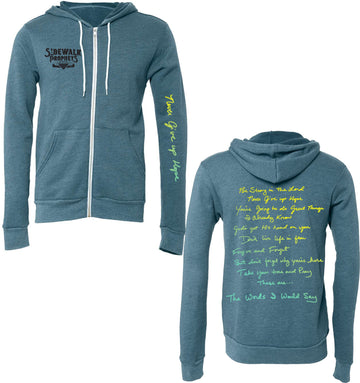 "Words I Would Say" Lyric Hoodie