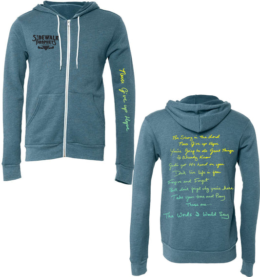 "Words I Would Say" Lyric Hoodie