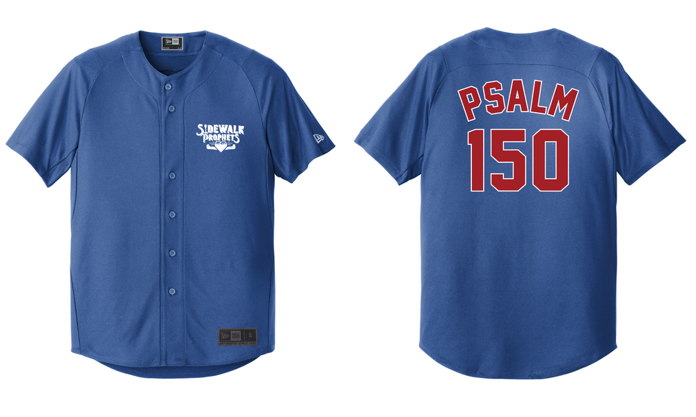 New Era Psalm 150 Authentic Baseball Jersey – Sidewalk Prophets Official  Merchandise