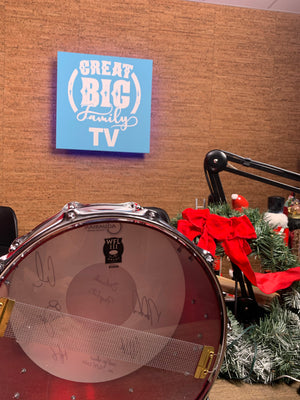 WFL III Snare Drum 12/12/2020 (Autographed!) [Great Big Family Christmas 2020]